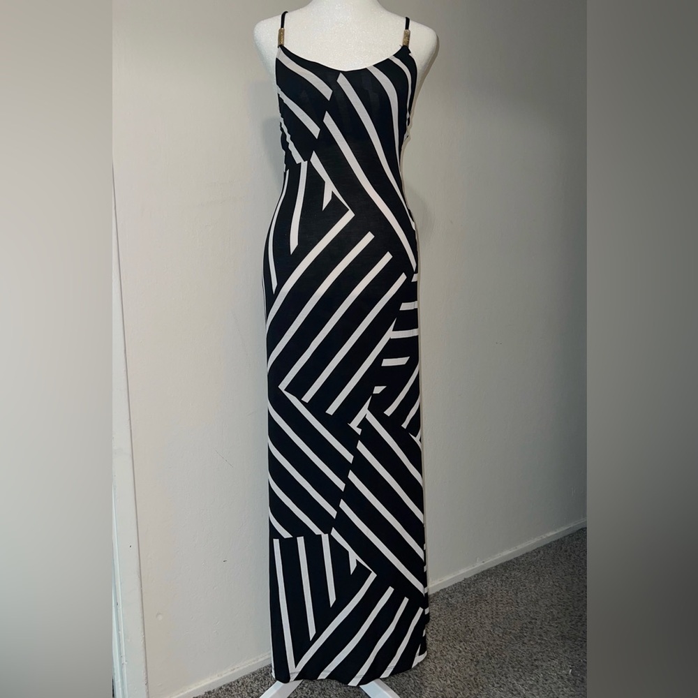 Striped Maxi Dress